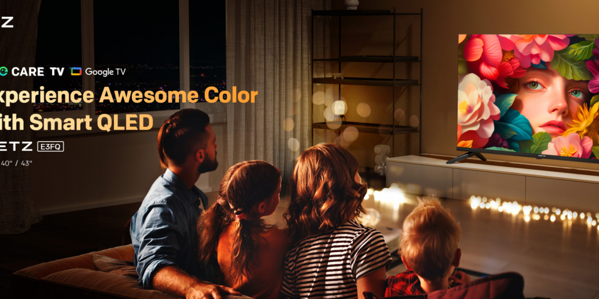 The Perfect Balance of Comfort and Clarity: Eye-Care Features on the Metz MQF7000 2K QLED TV 40 Inch